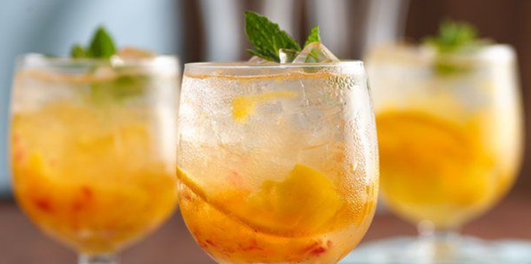 orange splash